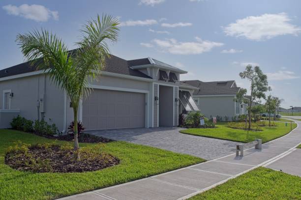 Residential Paver Driveway in Ives Estates, FL